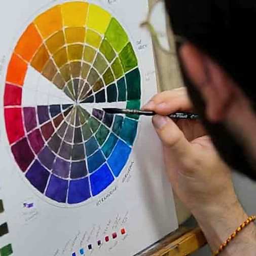 colour-wheel-study-in-watercolour-